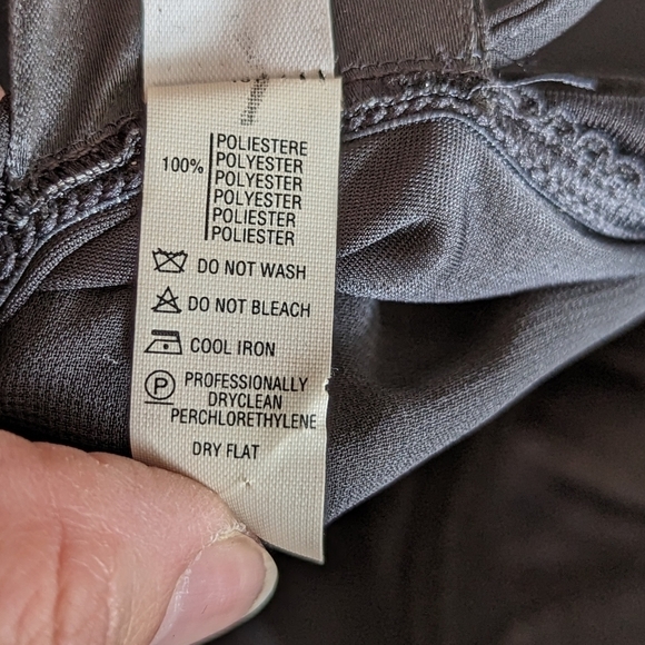 Vintage La Perla Ritmo Black Beaded Corset Gown 40 Made in Italy Elegant - Picture 13 of 14